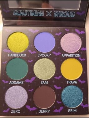 Shroud X Beautbean It's Freakin' Bats Eyeshadow Palette